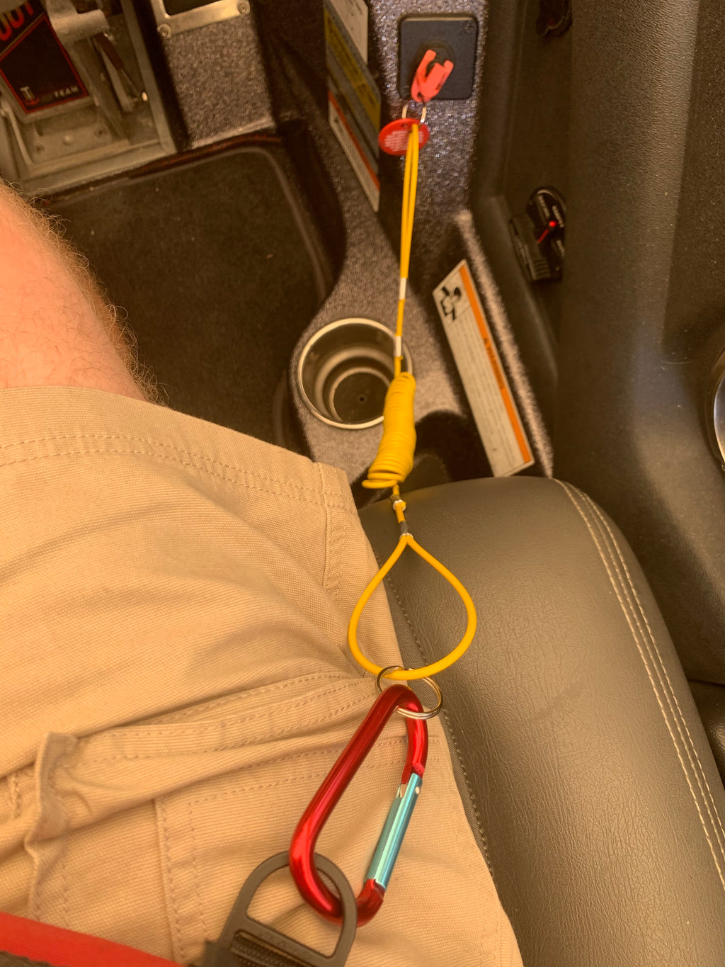 GOOSE Galvanized Outboard Safety Engine Lanyard