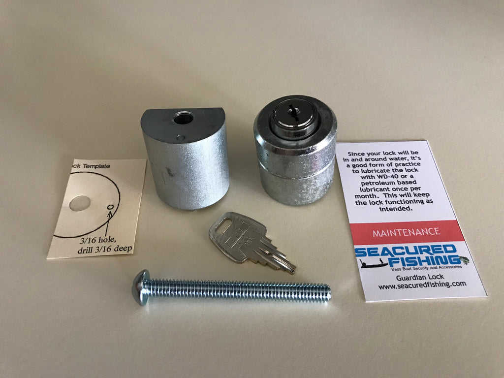 Guardian Lock Series “ Marine Security System" Shallow Water Anchor, GPS, Trolling Motor