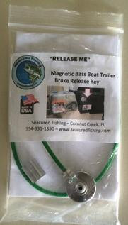 "Release Me" Magnetic Trailer Brake Release Key