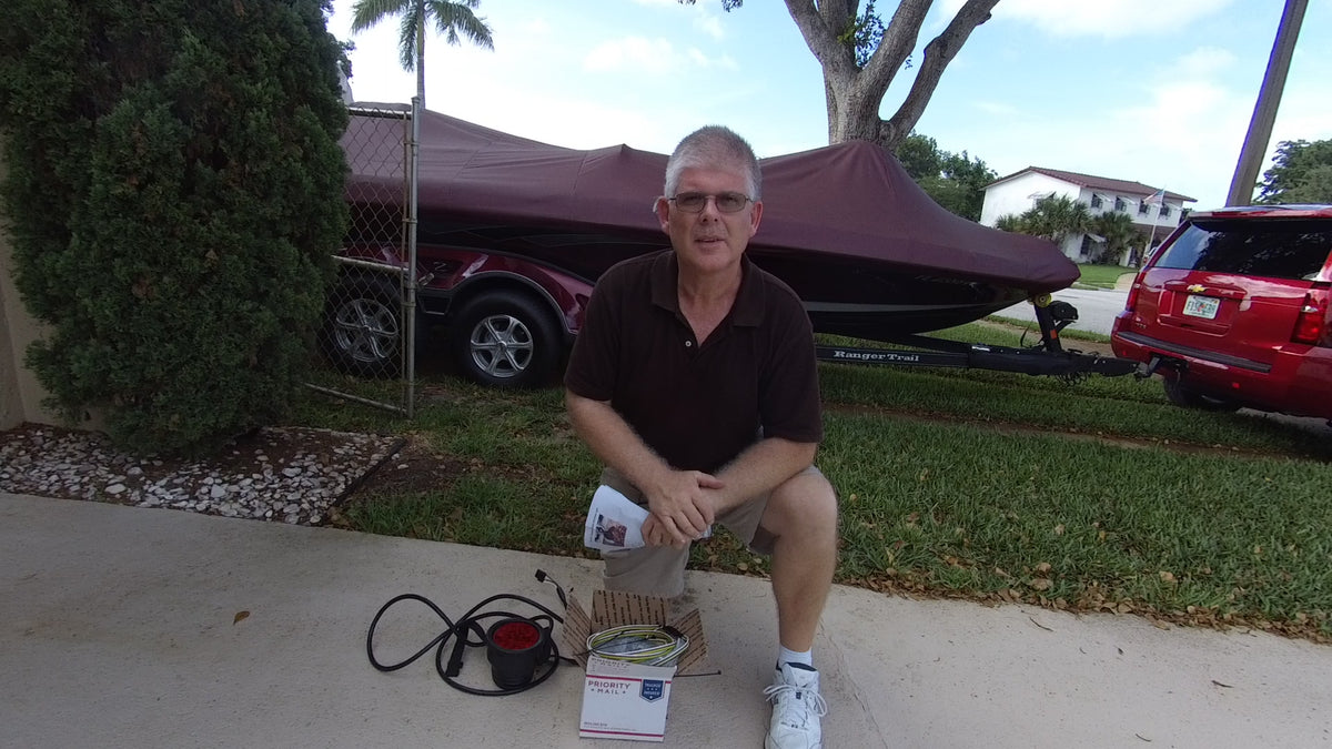 "RED EYE" Outboard Motor LED Brake Light